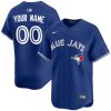 Custom Toronto Blue Jays Royal Blue Alternate Limited Jersey - All Stitched