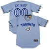 Custom Toronto Blue Jays Powder Blue 1970s Throwback Jersey - All Stitched