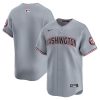 Washington Nationals Blank Grey Road Limited Jersey - All Stitched