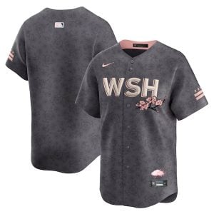 Washington Nationals Blank City Connect Jersey - All Stitched