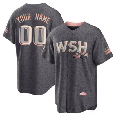 Custom Washington Nationals City Connect Jersey - All Stitched