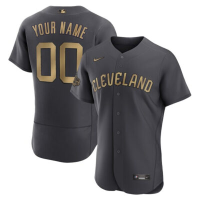 Custom Cleveland Guardians 2022 All Star Game Jersey - All Stitched