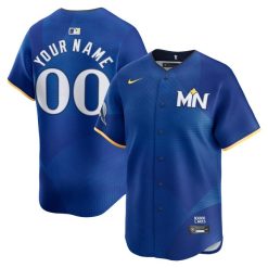 Custom Minnesota Twins City Connect Jersey - All Stitched
