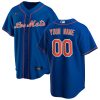 Custom New York Mets Royal Blue Los Mets Hispanic Jersey