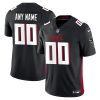 Custom Atlanta Falcons Black Home Vapor F.U.S.E Limited Jersey - All Stitched