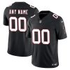 Custom Atlanta Falcons Black Throwback Vapor F.U.S.E Limited Jersey - All Stitched