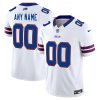 Custom Buffalo Bills White Away Vapor F.U.S.E Limited Jersey - All Stitched