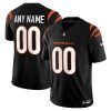 Custom Cincinnati Bengals Black Home Vapor F.U.S.E Limited Jersey - All Stitched