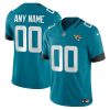 Custom Jacksonville Jaguars Teal Home Vapor F.U.S.E Limited Jersey - All Stitched