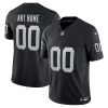Custom Las Vegas Raiders Black Home Vapor F.U.S.E Limited Jersey - All Stitched
