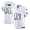 Custom Las Vegas Raiders White Alternate Vapor F.U.S.E Limited Jersey - All Stitched