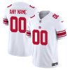 Custom New York Giants White Away Vapor F.U.S.E Limited Jersey - All Stitched