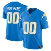 Custom Los Angeles Chargers Powder Blue Home Vapor F.U.S.E Limited Jersey