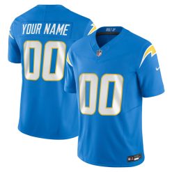 Custom Los Angeles Chargers Powder Blue Home Vapor F.U.S.E Limited Jersey