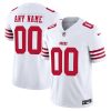Custom San Francisco 49ers White Away Vapor F.U.S.E Limited Jersey - All Stitched