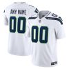 Custom Seattle Seahawks White Away Vapor F.U.S.E Limited Jersey - All Stitched
