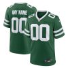 Custom New York Jets Legacy Green Home Game Jersey - All Stitched