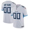 Custom Tennessee Titans White Away Vapor F.U.S.E Limited Jersey - All Stitched