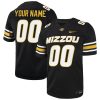 Custom Missouri Tigers Football Black Jersey - All Stitched