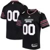 Custom Mississippi State Bulldogs Football Black Premier Jersey - All Stitched