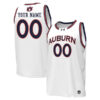 Custom Auburn Tigers College Basketball White Jersey - All Stitched