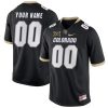 Custom Colorado Buffaloes Football Black Home Jersey - All Stitched