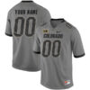 Custom Colorado Buffaloes Football Grey Alternate Jersey - All Stitched