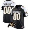 Custom Colorado Buffaloes Football Alternate Black Vapor F.U.S.E Limited Jersey - All Stitched