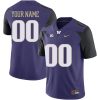 Custom Washington Huskies Football Purple Home Jersey - All Stitched