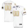Custom Washington Huskies Football White Premier Strategy Jersey - All Stitched