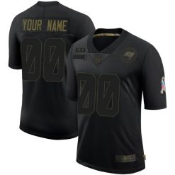 Custom Tampa Bay Buccaneers 2020 Salute To Service Jersey - All Stitched