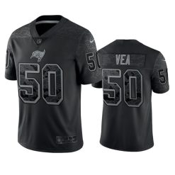 Vita Vea Tampa Bay Buccaneers Black RFLCTV Limited Jersey – All Stitched
