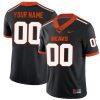 Custom Oregon State Beavers Football Black Home Game Jersey - All Stitched