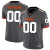 Custom Oregon State Beavers Football Grey Alternate Game Jersey - All Stitched