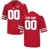Custom Nebraska Cornhuskers Football Scarlet Jersey - All Stitched