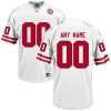 Custom Nebraska Cornhuskers Football White Jersey - All Stitched