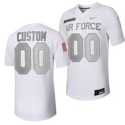 Custom Air Force Falcons Football White Rivalry Jersey - All Stitched