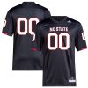 Custom North Carolina State Wolfpack Football Black Alternate Jersey - All Stitched