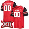 Custom Utah Utes Football Red Home Game Jersey - All Stitched