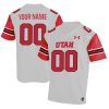 Custom Utah Utes Football White Away Game Jersey - All Stitched