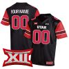Custom Utah Utes Football Black Alternate Game Jersey - All Stitched