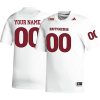 Custom Rutgers Scarlet Knights Football White Away Game Jersey - All Stitched