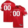 Custom Rutgers Scarlet Knights Football Scarlet Alternate Game Jersey - All Stitched