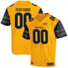 Custom California Golden Bears Football Gold Alternate Game Jersey - All Stitched