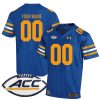 Custom California Golden Bears Football Royal Blue Jersey - All Stitched