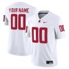 Custom Washington State Cougars Football White Away Game Jersey - All Stitched