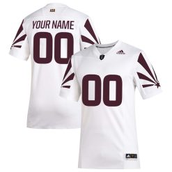 Custom Arizona State Sun Devils Football White Jersey - All Stitched