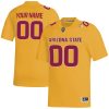 Custom Arizona State Sun Devils Football Gold Game Jersey - All Stitched