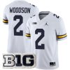 Charles Woodson Michigan Wolverines Football White Away Jersey - All Stitched