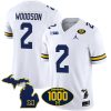 Charles Woodson Michigan Wolverines Football White Vapor F.U.S.E Limited Jersey - All Stitched